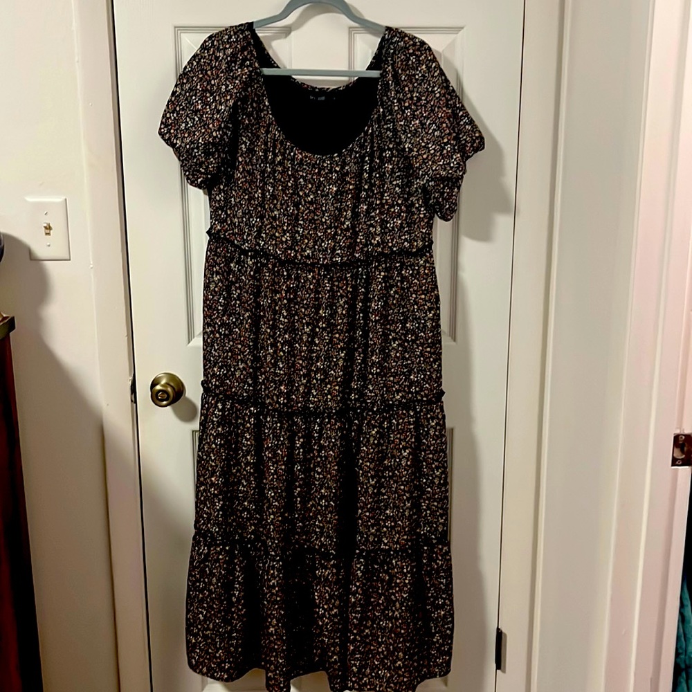 MikaRose XL Floral Dress